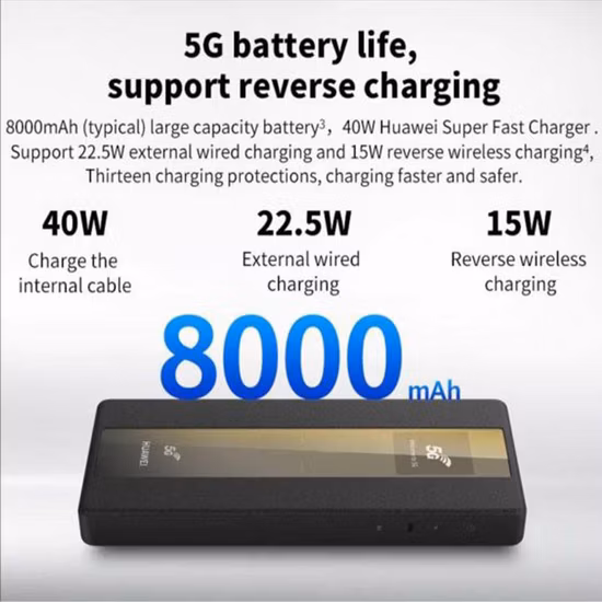 화웨이 5g 모바일 WiFi PRO E6878-370 라우터