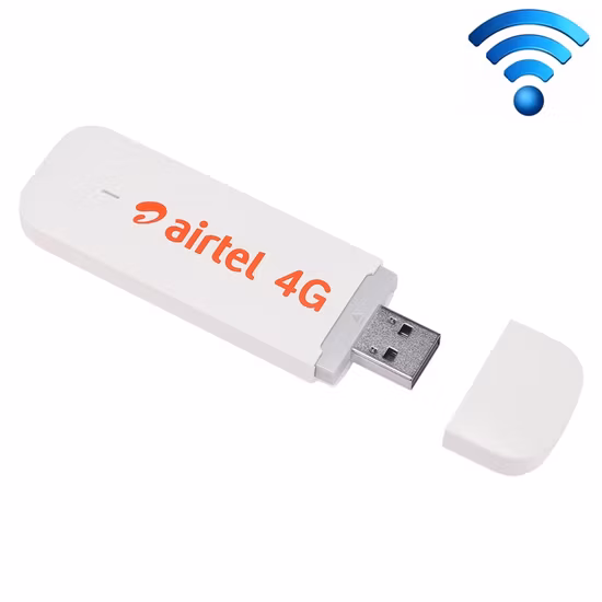 잠금 해제된 Huawei E3372 E3372h-607 + 듀얼 안테나 4G LTE 150Mbps USB 모뎀 USB 동글은 CRC9 안테나로 모든 대역을 지원합니다.
